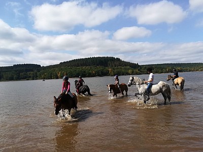 Au bord du lac de St-Agnan