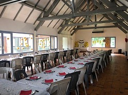 Salle de restaurant, Le Domaine du Bois du Loup