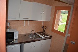 Coin cuisine gîte 4 personnes